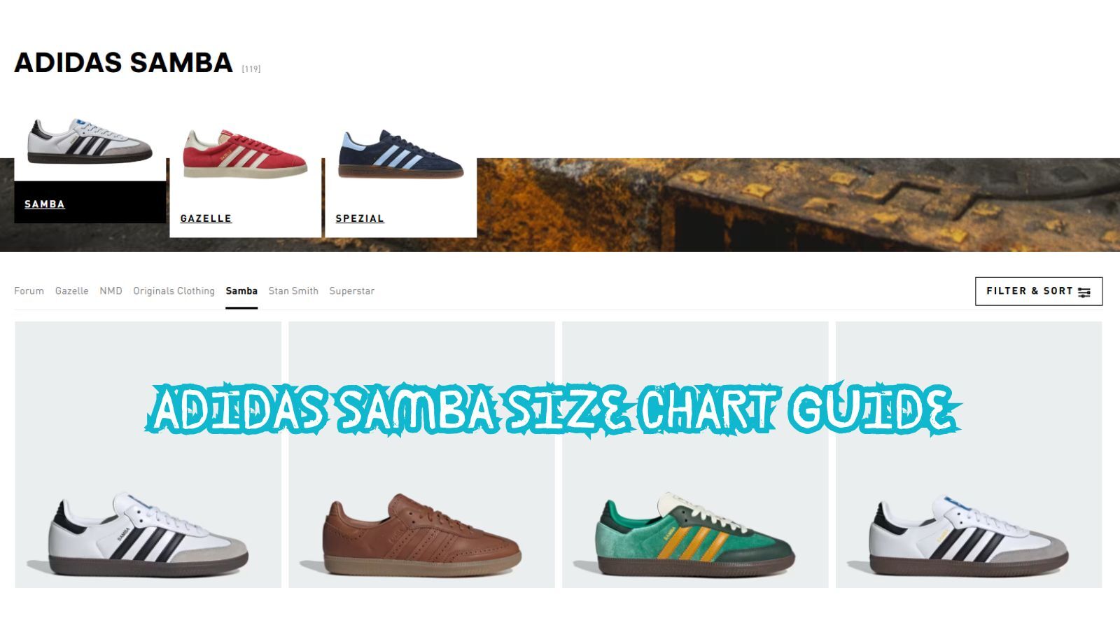 The Ultimate Adidas Samba Size Chart Guide Women, Men & Youth Cherry